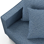 Мебельная ткань Шенилл голубой цвет 138 см T4-26 варинант исполнения - 4 | Loft Concept в Казани