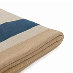 Плед из хлопка с геометрическим рисунком Elan Stripe  варинант исполнения - 2 | Loft Concept в Казани