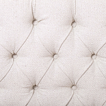 Кровать двуспальная светло-бежевая с основанием из массива дуба с мягким изголовьем Flax Beds варинант исполнения - 4 | Loft Concept в Казани