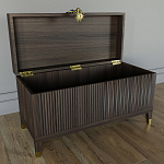 Большой дизайнерский Сундук Elsa Dreams Walnut варинант исполнения - 2 | Loft Concept в Казани