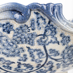 Фарфоровая чаша с птицами Blue and White варинант исполнения - 3 | Loft Concept в Казани