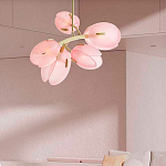 Дизайнерский Светильник Lilly Pink Tulip Lamp розовый плафон  варинант исполнения - 6 | Loft Concept в Казани