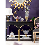 Конфетница из прозрачного рельефного стекла Eden Garden варинант исполнения - 12 | Loft Concept в Казани