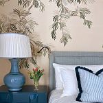 Обои ручная роспись Silk Tree Special Colurway on Sabbia slub silk варинант исполнения - 2 | Loft Concept в Казани