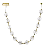 Люстра подвесная с шарообразными плафонами Crystal Globule варинант исполнения - 5 | Loft Concept в Казани