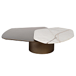 Столик журнальный Promontory с мрамором варинант исполнения - 6 | Loft Concept в Казани