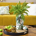 Ваза фарфоровая с ручной росписью Leopard Collection  варинант исполнения - 6 | Loft Concept в Казани