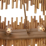 Люстра с абажуром из ротанга Wicker Furniture варинант исполнения - 2 | Loft Concept в Казани