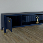 TV-тумба Дизайнерская Elsa Dreams Blue варинант исполнения - 3 | Loft Concept в Казани