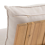 Двухместный диван для сада Acacia варинант исполнения - 6 | Loft Concept в Казани