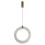 Подвесной светильник в форме кольца Cryptocrystalline Stone варинант исполнения - 7 | Loft Concept в Казани