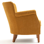 Кресло велюровое на ножках из массива ясеня Jessie Armchair варинант исполнения - 3 | Loft Concept в Казани