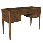 Стол письменный из массива бука Tasteful Furniture варинант исполнения - 1 | Loft Concept в Казани