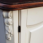 ТВ-тумба в стиле прованс из массива дерева Montmartre Wooden Provence TV Stand варинант исполнения - 2 | Loft Concept в Казани