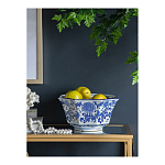 Чаша белая с синим цветочным узором Chino Dishes варинант исполнения - 4 | Loft Concept в Казани