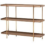 Стеллаж Marcos Wooden Metal Rack варинант исполнения - 1 | Loft Concept в Казани