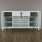 Комод-буфет Elsa Dreams White с открытыми полками   варинант исполнения - 3 | Loft Concept в Казани