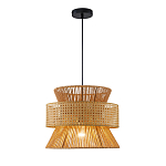 Подвесной светильник с абажуром из натуральных материалов Light Inside the Cell варинант исполнения - 2 | Loft Concept в Казани