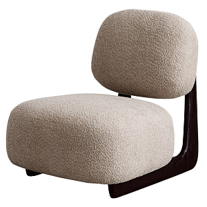 Кресло Eesa Cozy Wood Armchair