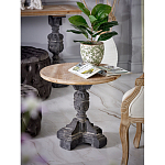 Столик кофейный с резным античным узором Antique Engraving варинант исполнения - 7 | Loft Concept в Казани