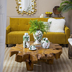 Ваза с крышкой фарфоровая с ручной росписью Leopard Collection  варинант исполнения - 6 | Loft Concept в Казани