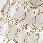 Подвесной светильник с декором из натуральной морской ракушки Iridescent Light варинант исполнения - 8 | Loft Concept в Казани