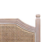 Изголовье кровати коричневое с обивкой из ротанга Olivia Headboard варинант исполнения - 2 | Loft Concept в Казани