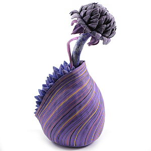 Статуэтка тропический фрукт Tropical Fruit Alien Purple Flower