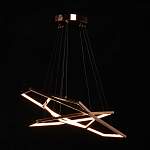 Люстра с 3-мя подвесами в виде шестиугольников Hexagon Horizontal варинант исполнения - 3 | Loft Concept в Казани