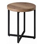 Стол журнальный круглый в стиле лофт Urban Style Space варинант исполнения - 1 | Loft Concept в Казани