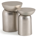 Приставной стол из алюминиевого сплава Meskill Side Table варинант исполнения - 7 | Loft Concept в Казани