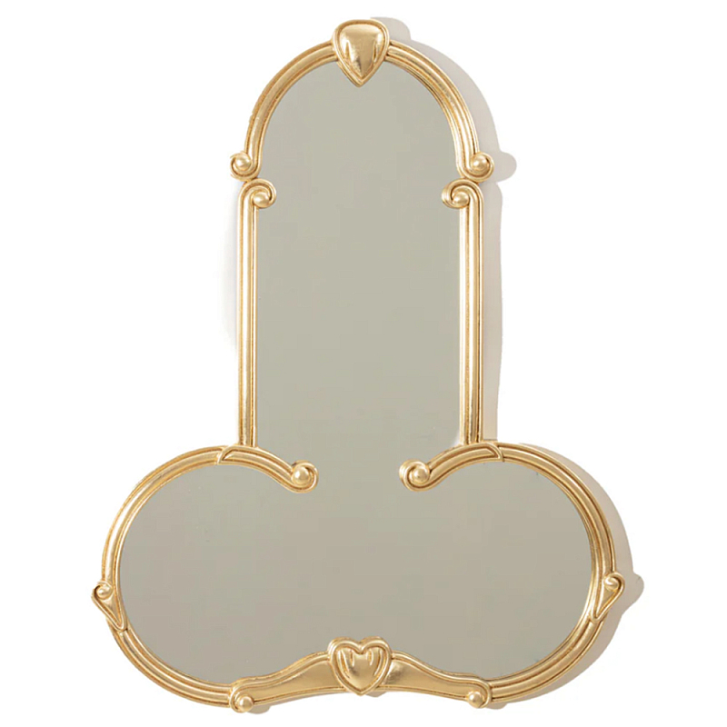 Зеркало SELETTI Liberty Mirror Man Золотой Зеркало SELETTI Liberty Mirror Man Золотой в Казани | Loft Concept