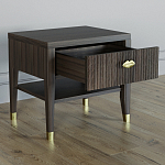 Прикроватная тумбочка с ящиком Elsa Dreams Walnut варинант исполнения - 2 | Loft Concept в Казани