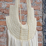 Аксессуар настенный в Эко стиле Белый wall decor White dress варинант исполнения - 1 | Loft Concept в Казани