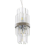 Подвесной светильник Deniel Crystal Hanging Lamp Chrome варинант исполнения - 1 | Loft Concept в Казани