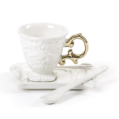 Кофейная пара Seletti I-Coffee Gold Кофейная пара Seletti I-Coffee Gold