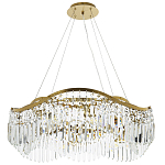 Люстра с подвесками из хрусталя Ludivine Chandelier варинант исполнения - 4 | Loft Concept в Казани