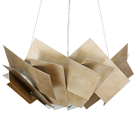 Люстра из прямоугольных панелей Iron Panels варинант исполнения - 3 | Loft Concept в Казани