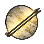 Бра круглое Sun Lighting 1 варинант исполнения - 1 | Loft Concept в Казани