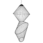 Подвесной светильник из металла Figured Beam варинант исполнения - 1 | Loft Concept в Казани