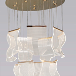 Потолочная люстра каскадная светодиодная Ethereality Sail варинант исполнения - 2 | Loft Concept в Казани