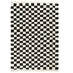 Ковер с шахматным принтом Chess Layout с эффектом шерсти варинант исполнения - 3 | Loft Concept в Казани