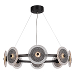 Люстра с плафонами из фактурного двойного стекла Heterochromia варинант исполнения - 4 | Loft Concept в Казани