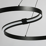 Люстра подвесная светодиодная в виде волнообразной ленты Ribbon Vortex варинант исполнения - 10 | Loft Concept в Казани