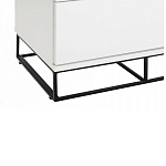 Комод белый с 3-мя ящиками Strict Lines  варинант исполнения - 4 | Loft Concept в Казани