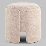 Пуфик Бежевое Букле Poof Alice Beige Boucle  варинант исполнения - 2 | Loft Concept в Казани