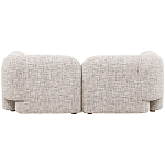 Дизайнерский двухместный диван с мягкими спинкой и подлокотниками бежевый Madelaine Sofa Beige варинант исполнения - 2 | Loft Concept в Казани