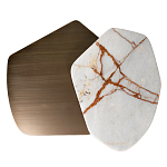 Столик журнальный Promontory с мрамором варинант исполнения - 2 | Loft Concept в Казани