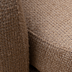 Кресло вращающееся черно-золотая рогожка Julia Armchair Golden Belt варинант исполнения - 3 | Loft Concept в Казани