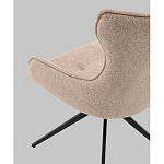 Стул Carlene вращающийся бежевый варинант исполнения - 3 | Loft Concept в Казани